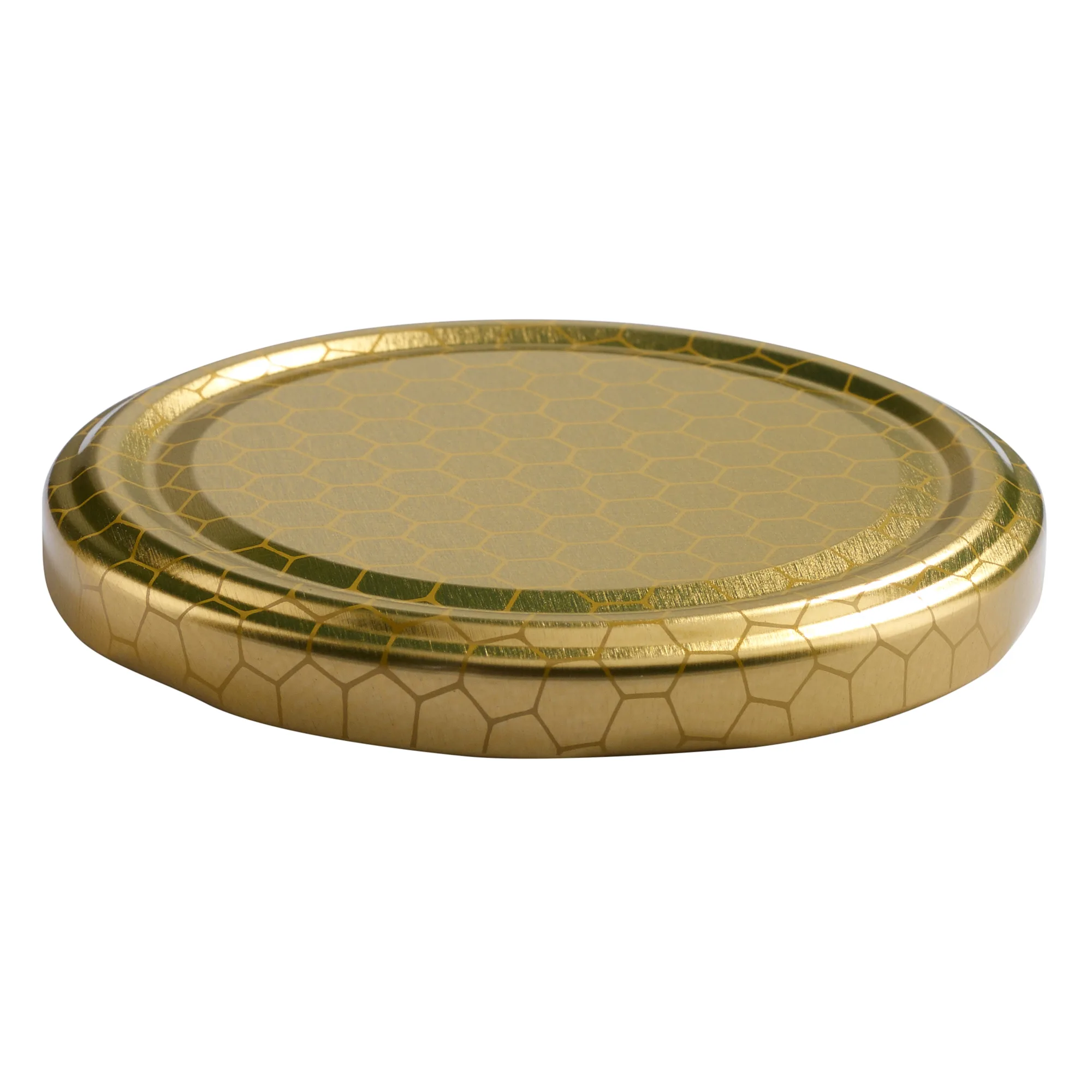 Låg til honningglas, guld (TO82)