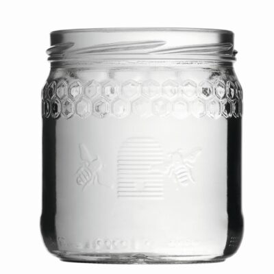 Glas til honning, 410ml, TO82 - uden låg