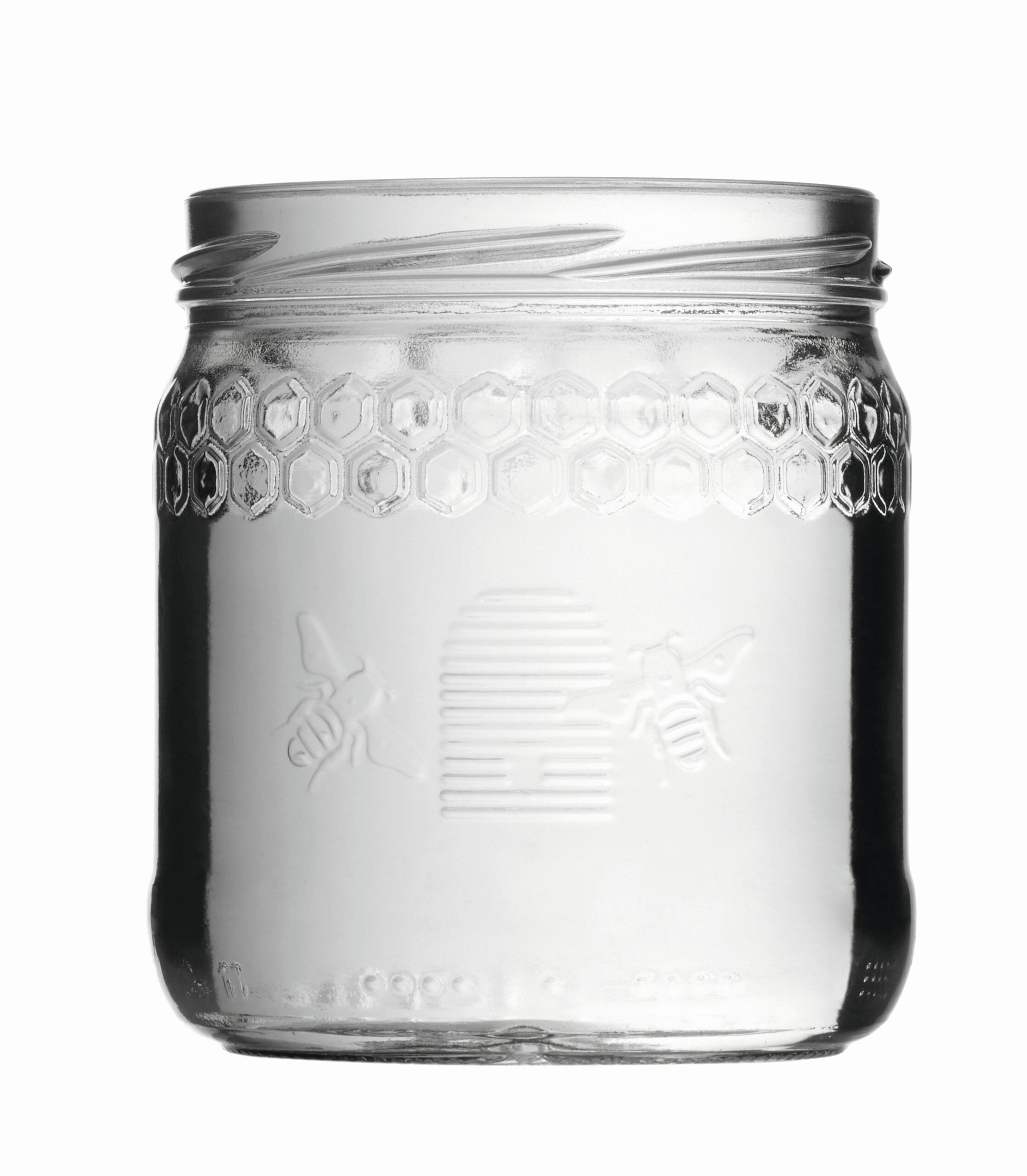 Glas til honning, 410ml, TO82 - uden låg