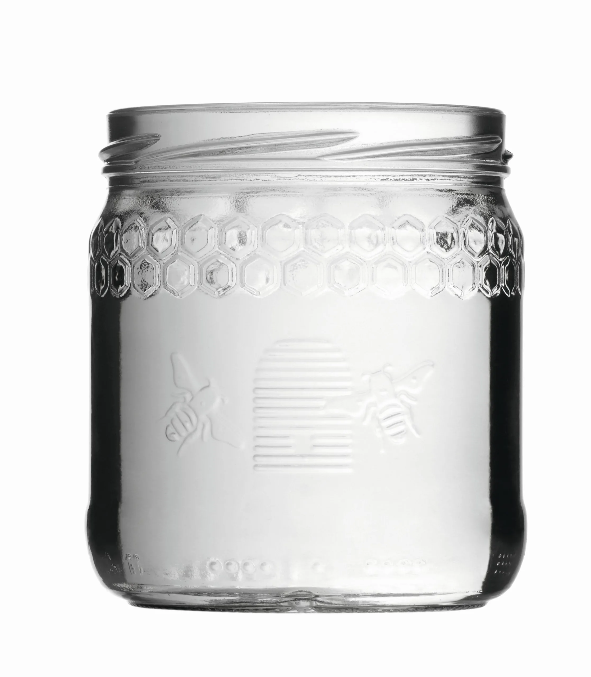 Glas til honning, 410ml, TO82 - uden låg